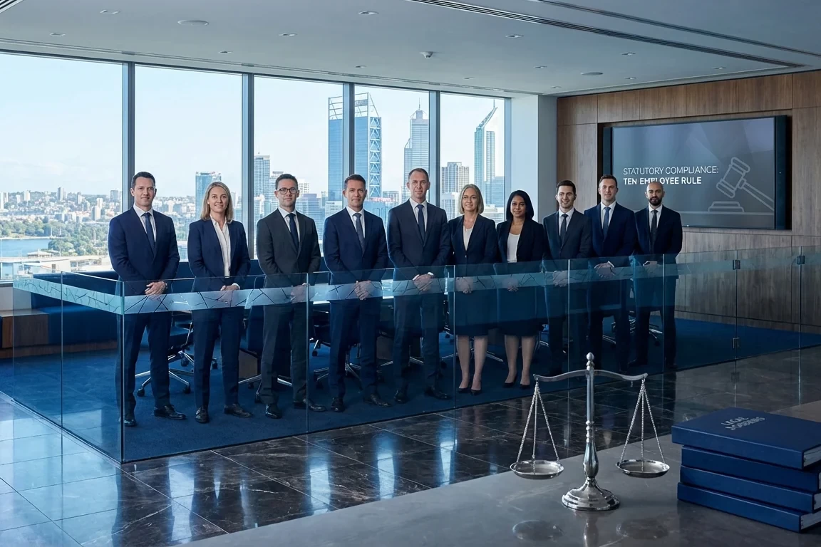 Corporate boardroom meeting in Sydney discussing legal strategy for reputation management