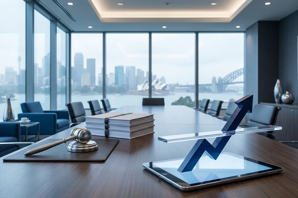 Australian courtroom gavel with legal documents showing defamation damages calculations